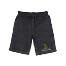 RAPDOM TS6 Fleece Gym Shorts Gadsden Flag Snake Don't Tread on Me-Serve The Flag 3 image