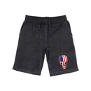 RAPDOM TS6 Fleece Gym Shorts Patriotic Skull USA Flag-Serve The Flag 3 image