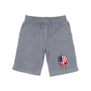 RAPDOM TS6 Fleece Gym Shorts Patriotic Skull USA Flag-Serve The Flag 4 image