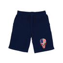 RAPDOM TS6 Fleece Gym Shorts Patriotic Skull USA Flag-Serve The Flag 5 image