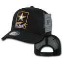 Army Air Force Navy Marines Police Security Military Back to Basics Trucker Baseball Hats Caps-Serve The Flag 5 image