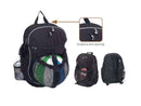 Backpack Bag For School Gym Work Travel Luggage Carry On W/ Large Mesh Pockets-Serve The Flag 1 image