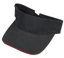 1 Dozen Washed Sandwich Cotton Sun Beach Visors Gold Wholesale Lot Bulk-Serve The Flag 4 image
