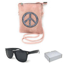 Casaba Designer Crossbody Bag Satchel & Sunglasses Gift Set For Women Mom Wife-Serve The Flag 21 image