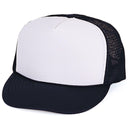 Classic Trucker Baseball Hats Caps Foam Mesh Blank Solid Two Tone Snapback Adult Youth-Serve The Flag 4 image