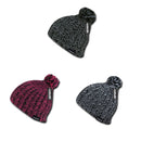 Cuglog Hewitts Beanies Style Winter Cuffed Caps Pom Hats-Serve The Flag 2 image