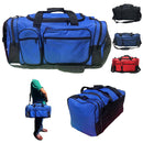 20inch Large Heavy Duty Strong Duffle Bags Travel Sports School Gym Carry Luggage-Serve The Flag 2 image