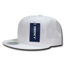 Decky Acrylic Retro Flat Bill Snapback 5 Panel Baseball Caps Hats Unisex-Serve The Flag 19 image