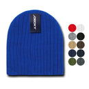 Decky Beanies Cable Knit Soft Ski Warm Winter Caps Hats Unisex Mens Womens-Serve The Flag 1 image