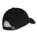 Decky Blank Brushed Bull Denim Cotton Dad Caps Hats-Serve The Flag 12 image