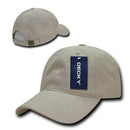 Decky Blank Brushed Bull Denim Cotton Dad Caps Hats-Serve The Flag 20 image