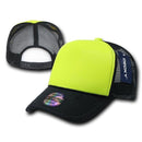 Decky Neon Curved Bill Mesh Trucker Baseball Hats Caps Yellow Pink Green Orange-Serve The Flag 9 image