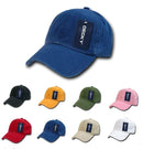 Decky Blank Polo Dad Hats Caps Solid Plain Washed 8 Colors-Serve The Flag 2 image