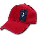 Decky Blank Polo Dad Hats Caps Solid Plain Washed 8 Colors-Serve The Flag 7 image