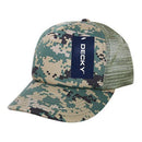 Decky Camouflage Foam Trucker 5 Panel High Crown Hats Caps Snapback-Serve The Flag 13 image