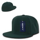 Decky Classic Retro Flat Bill Flex 6 Panel Fitted Baseball Caps Hats-Serve The Flag 17 image