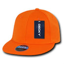 Decky Classic Retro Flat Bill Flex 6 Panel Fitted Baseball Caps Hats-Serve The Flag 7 image