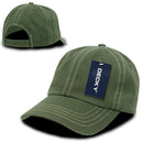 Decky Contra Stitch Polo Washed Cotton Dad Caps Hats-Serve The Flag 16 image