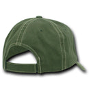 Decky Contra Stitch Polo Washed Cotton Dad Caps Hats-Serve The Flag 23 image