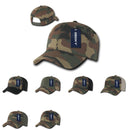 Decky Cotton Camouflage Curve Bill Baseball Hats Caps Snapback Unisex-Serve The Flag 2 image