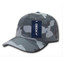 Decky Cotton Camouflage Curve Bill Baseball Hats Caps Snapback Unisex-Serve The Flag 9 image