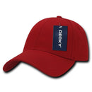 Decky Cotton Low Crown 6 Panel Structured Dad Caps Hats Hook & Loop Unisex-Serve The Flag 24 image