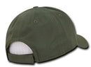Decky Cotton Low Crown 6 Panel Structured Dad Caps Hats Hook & Loop Unisex-Serve The Flag 30 image