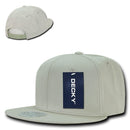 Decky Cotton Retro Flat Bill 6 Panel Snapback Baseball Caps Hats-Serve The Flag 22 image