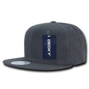 Decky Cotton Retro Flat Bill 6 Panel Snapback Baseball Caps Hats-Serve The Flag 3 image