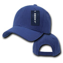 Decky Deluxe Polo Dad Baseball Hats Caps Hook Loop Closure Solid Two Tone Colors-Serve The Flag 26 image