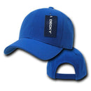 Decky Deluxe Polo Dad Baseball Hats Caps Hook Loop Closure Solid Two Tone Colors-Serve The Flag 21 image
