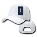 Decky Deluxe Polo Dad Baseball Hats Caps Hook Loop Closure Solid Two Tone Colors-Serve The Flag 23 image