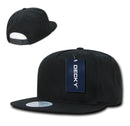 Decky Flat Bill Cotton 5 Panel Constructed High Crown Baseball Hats Caps-Serve The Flag 9 image