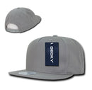 Decky Flat Bill Cotton 5 Panel Constructed High Crown Baseball Hats Caps-Serve The Flag 11 image