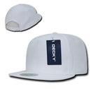 Decky Flat Bill Cotton 5 Panel Constructed High Crown Baseball Hats Caps-Serve The Flag 10 image