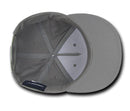 Decky Flat Bill Cotton 5 Panel Constructed High Crown Baseball Hats Caps-Serve The Flag 43 image