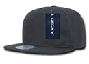 Decky Flat Bill Cotton 5 Panel Constructed High Crown Baseball Hats Caps-Serve The Flag 45 image