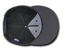Decky Flat Bill Cotton 5 Panel Constructed High Crown Baseball Hats Caps-Serve The Flag 47 image