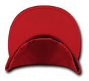 Decky Flat Bill Cotton 5 Panel Constructed High Crown Baseball Hats Caps-Serve The Flag 66 image