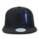 Decky Flat Bill Baseball Mesh Trucker 5 Panels Solid Camouflage Caps Hats-Serve The Flag 12 image