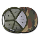 Decky Flat Bill Baseball Mesh Trucker 5 Panels Solid Camouflage Caps Hats-Serve The Flag 38 image
