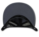 Decky Flat Bill Baseball Mesh Trucker 5 Panels Solid Camouflage Caps Hats-Serve The Flag 45 image