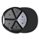 Decky Flat Bill Baseball Mesh Trucker 5 Panels Solid Camouflage Caps Hats-Serve The Flag 11 image