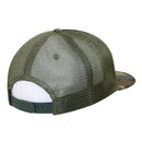 Decky Flat Bill Camouflage Cotton Foam Mesh Trucker Hats Caps Snapback Unisex-Serve The Flag 22 image