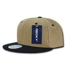 Decky Heavy Duty Jute Snapbacks Flat Bill Baseball Hats Caps Unisex-Serve The Flag 7 image
