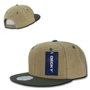 Decky Heavy Duty Jute Snapbacks Flat Bill Baseball Hats Caps Unisex-Serve The Flag 10 image
