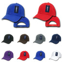 Decky Kids Size Boys Girls Pro Style Baseball Hats Caps Snapback Solid Colors-Serve The Flag 2 image