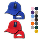 Decky Kids Size Boys Girls Pro Style Baseball Hats Caps Snapback Solid Colors-Serve The Flag 1 image