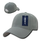 Decky Low Crown Plain Two Tone Curved Bill 6 Panel Dad Hats Caps-Serve The Flag 10 image