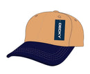 Decky Low Crown Plain Two Tone Curved Bill 6 Panel Dad Hats Caps-Serve The Flag 15 image